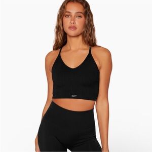 SET Active Sculpt Flex Ribbed V Bra